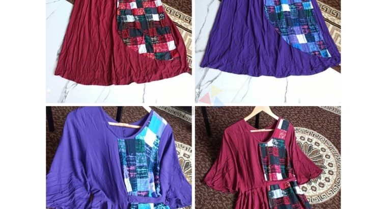 Viscose Material Frocks