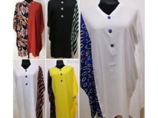 Viscous Two Tone Kaftan