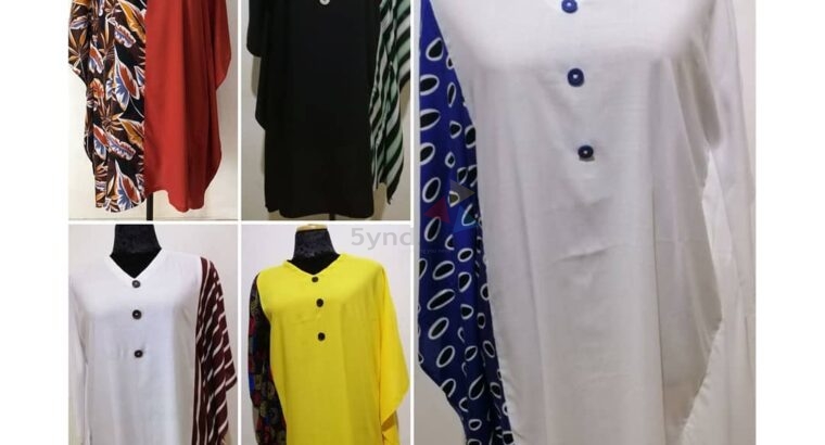 Viscous Two Tone Kaftan