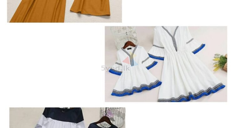Matching Mother and Daughter Dresses