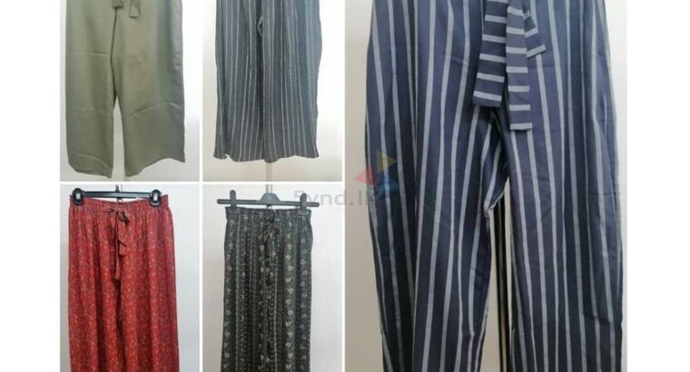 Elasticated Plaza Pant With Bow
