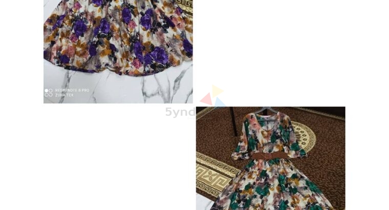 Viscose Material Frocks