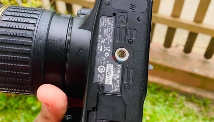 CANON 1000D WITH TAMRON 18-200MM LENS