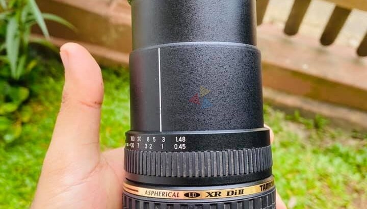 CANON 1000D WITH TAMRON 18-200MM LENS