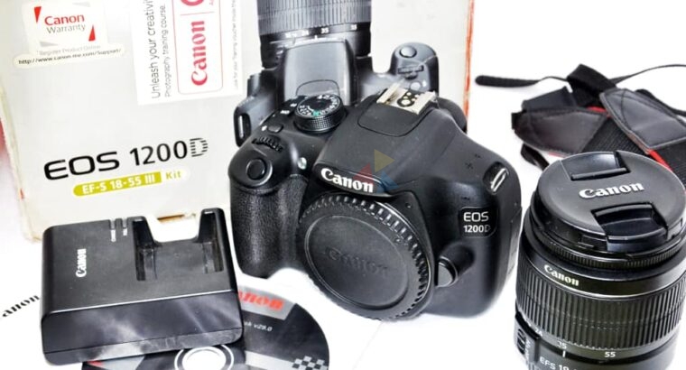 CANON 1200D WITH 18-55MM LENS