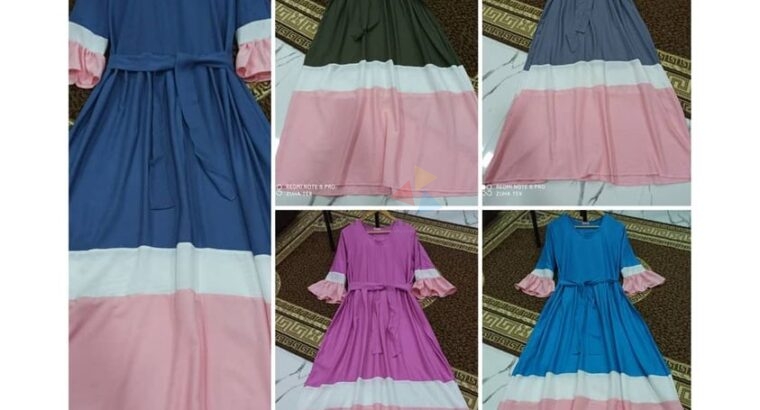 Latest 2 Tone Frocks