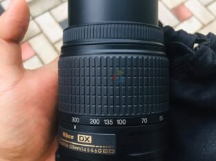 NIKON DX 55-300MM VR LENS