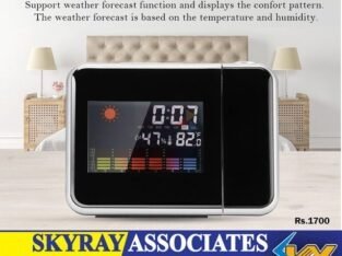 Digital Alarm Clock With Laser Display