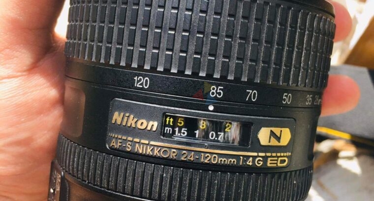 NIKON D750 WITH 24-120MM LENS