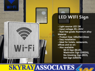 LED Square Led Sign Light Indicator WI-FI SIGN Board