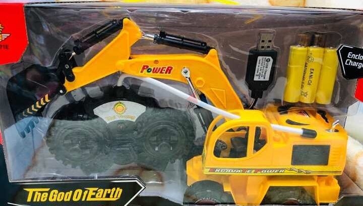 Remote Control Toy Excavator Bulldozer