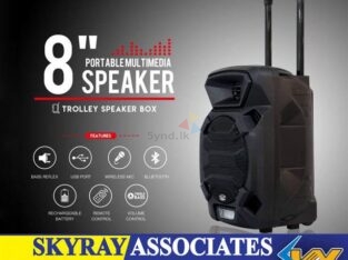 Bluetooth Portable Trolley Speaker Audio USB TF BT Karaoke