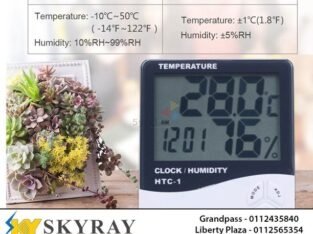 Digital Thermometer Hygrometer Electronic LCD Temperature Humidity Met