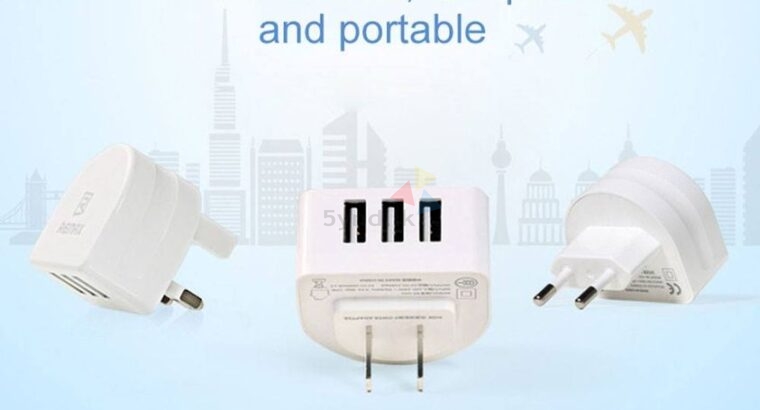 Remax Universal 3 USB Ports Charger