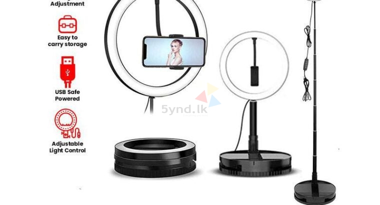 G1 Retractable 10-Inch LED Ring Light