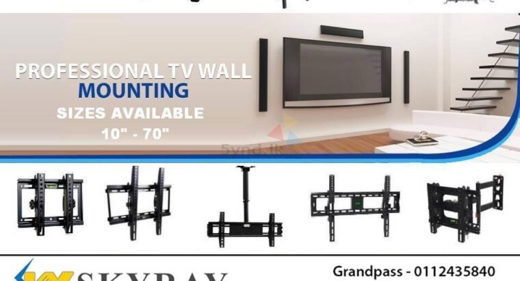 LED LCD Adjustable DOUBLE ARM TV Wall Bracket Sri Lanka 10″-70″