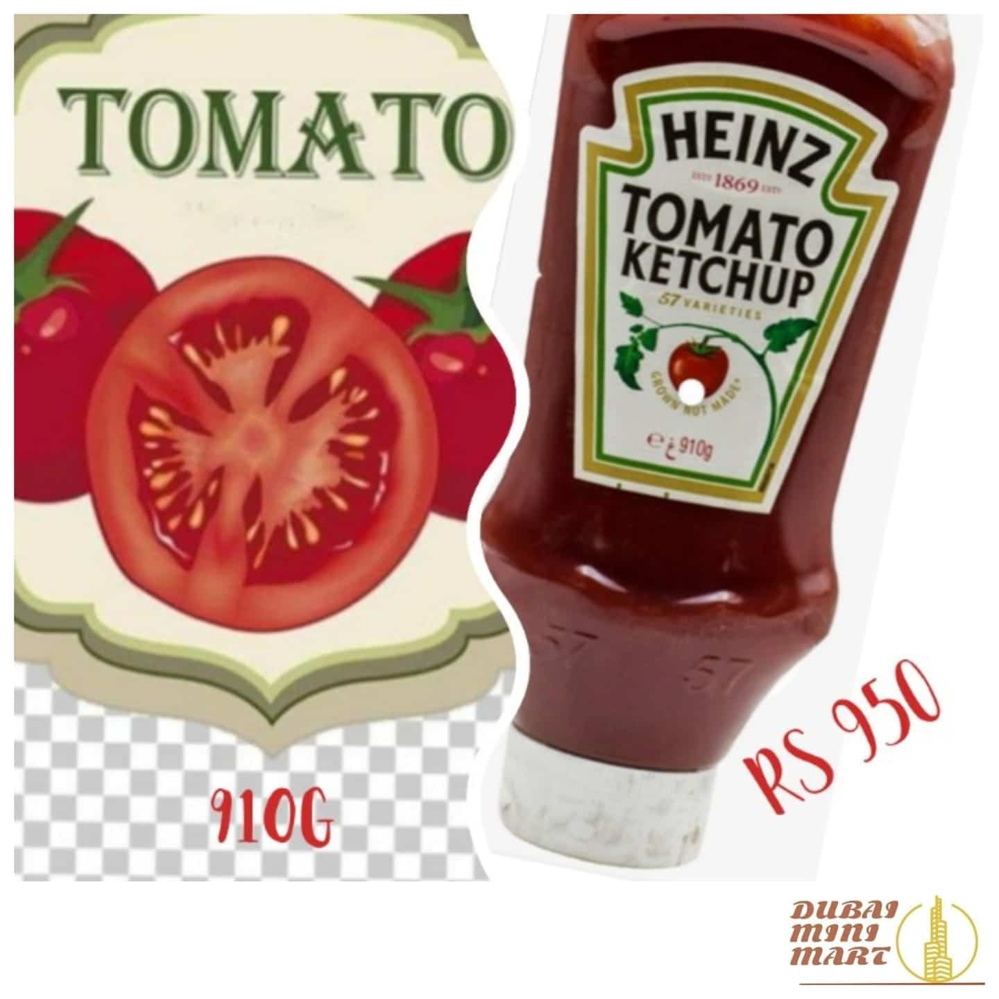 Heiz Tomato Ketchup 910G