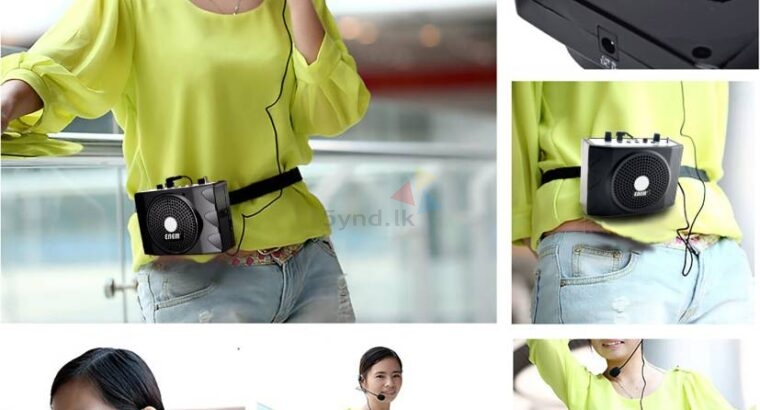 PORTABLE WIRELESS AMPLIFIER SPEAKER WITH HEAD MICROPHONE