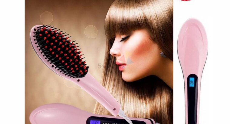 Brush It LCD Fast Hair Straightener