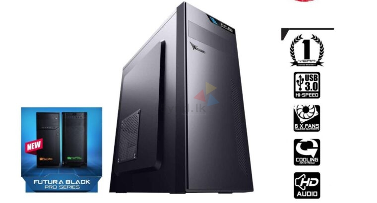 Futura Black N2000 Gaming PC Casing