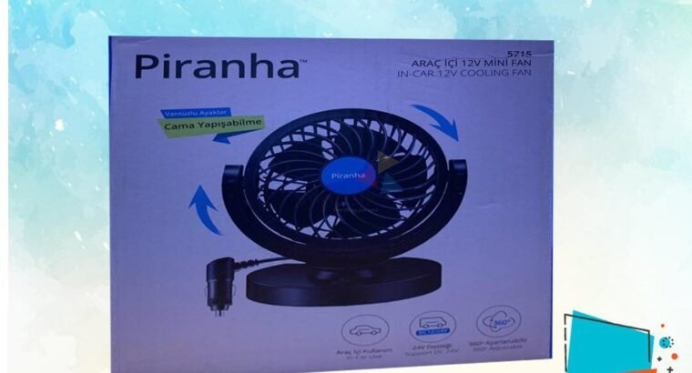 Piranha 12V Mini Fan