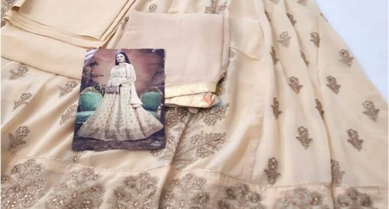 Pure Faux Georgette Shalwar Material