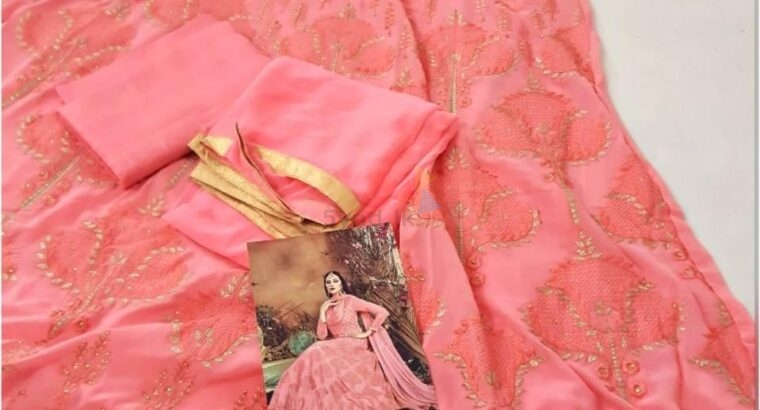 Pure Faux Georgette Shalwar Material