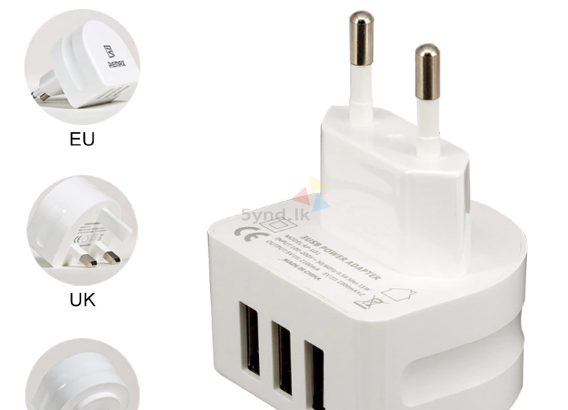 Remax Universal 3 USB Ports Charger