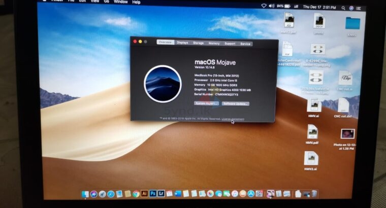 Macbook Pro Mid 2012