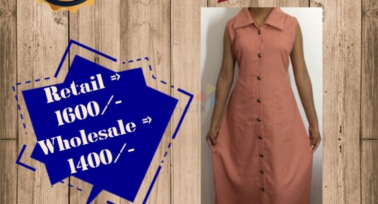 Frocks Linen Material