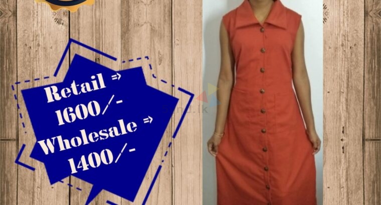 Frocks Linen Material