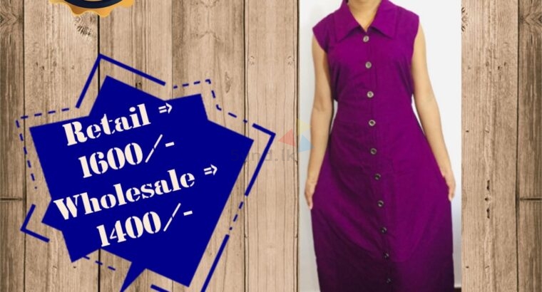 Frocks Linen Material