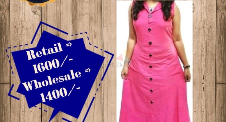 Frocks Linen Material