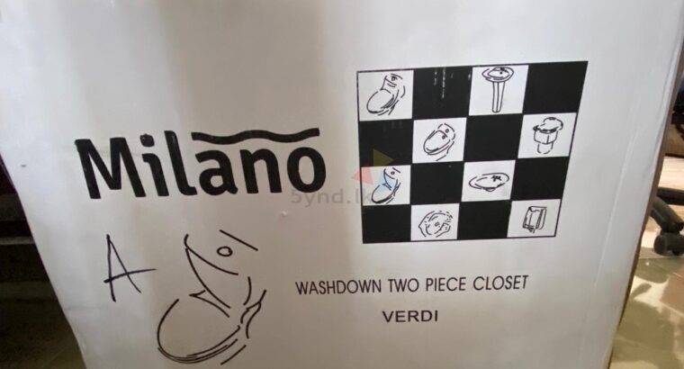 Milano Bathroom Set (Full Set with all Accessories)