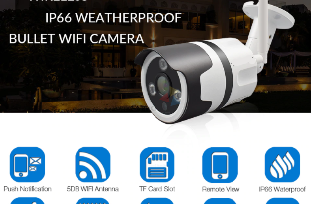 Wireless Outdoor IP Camera