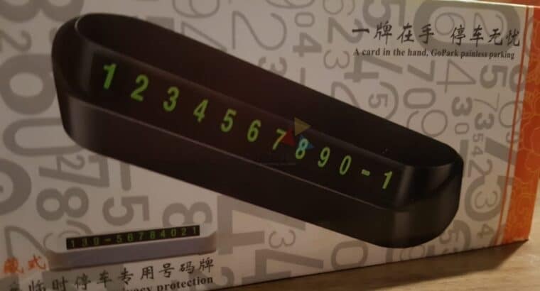 Number Holder
