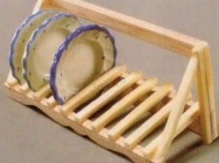 Wooden Plate Rack