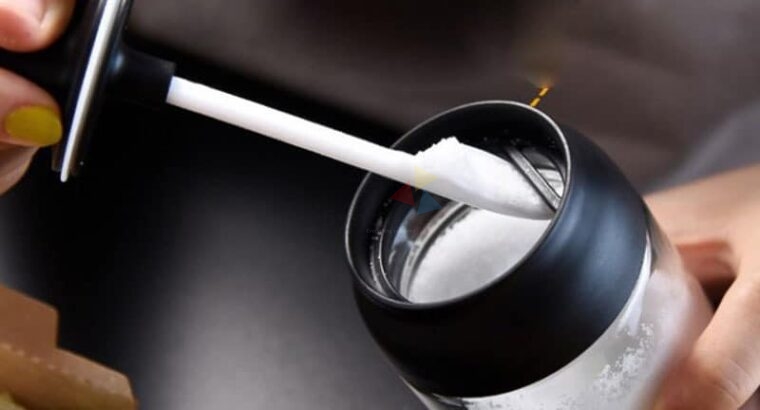 Glass Condiment Set With Spoon