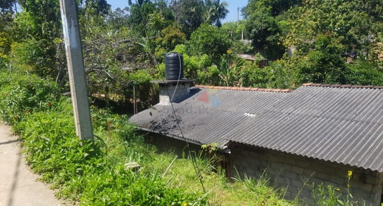 Land and House for Sale Welimada