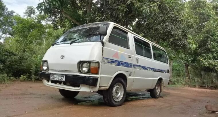 Toyota Hiace 1987