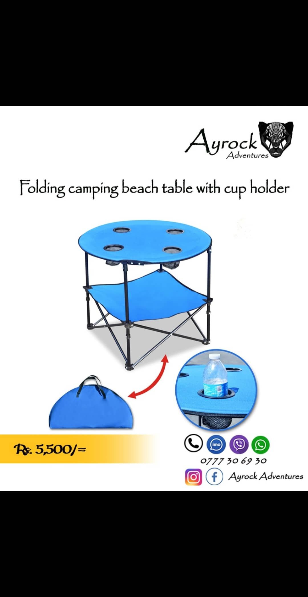 Camping Beach Table