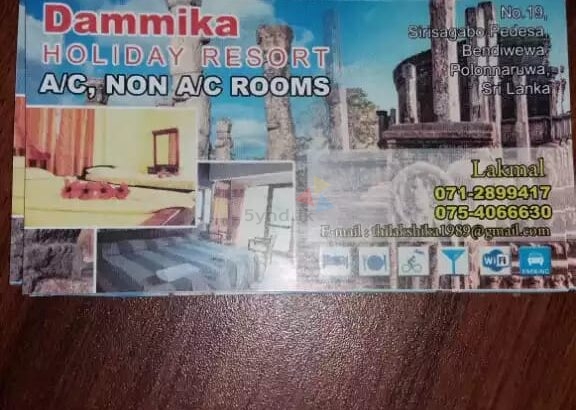 Resort For Rent Polonnaruwa