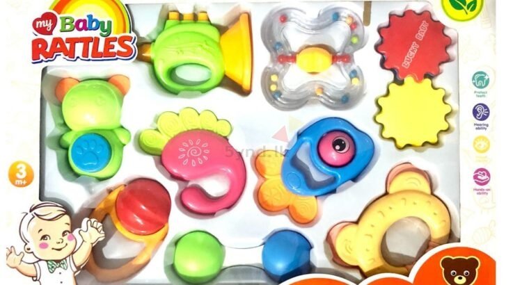 Rattle Baby Toys Soft Rubber