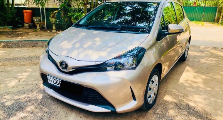 Toyota Vitz Safety Edition 2016
