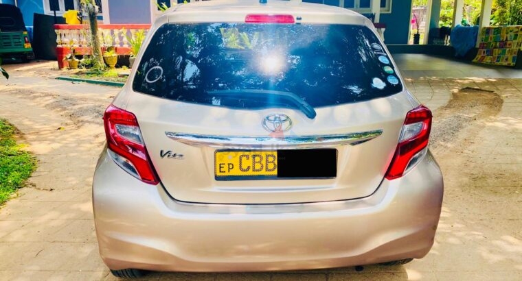 Toyota Vitz Safety Edition 2016