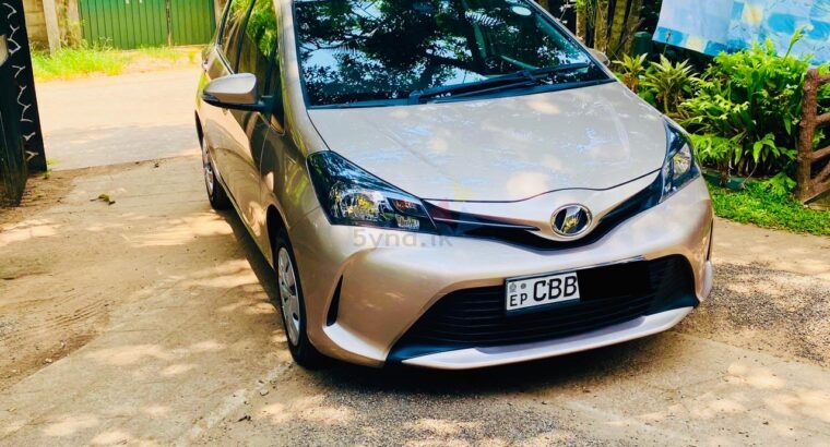 Toyota Vitz Safety Edition 2016