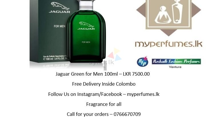 Jaguar Green For Men 100ML