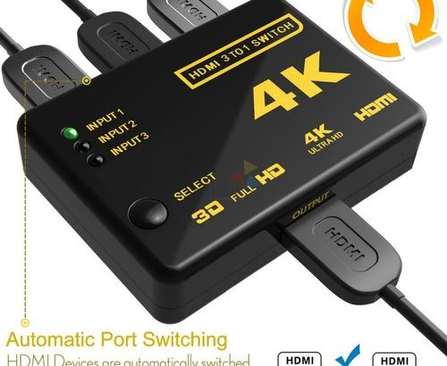 3 Way HDMI Switch