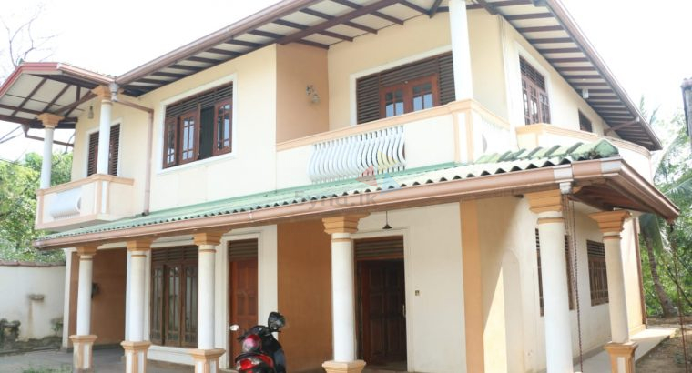 Land With Three Storey House For Sale In Kaduwela