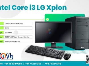 Core i3 3.2GHz CPU And Monitor